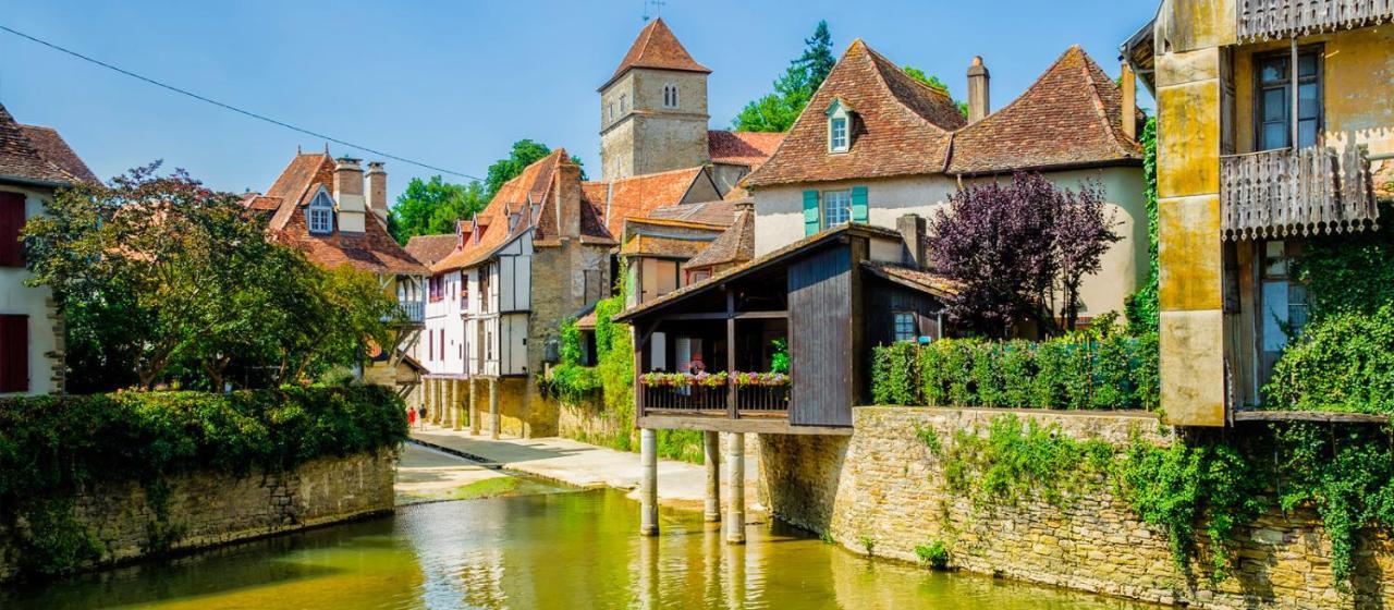 Le Gite Des Colories Salies-de-Béarn Buitenkant foto